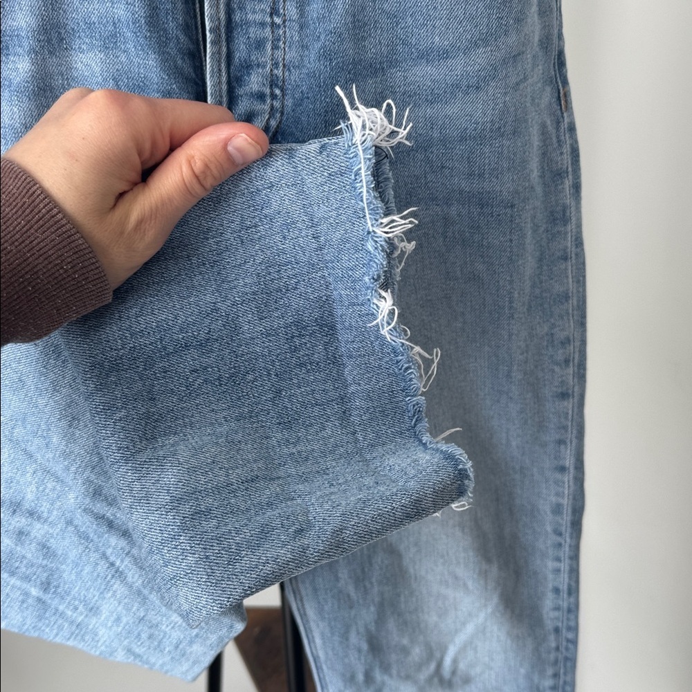 DENIM FORUM Arlo High Rise Straight 28L | Light Wash | Women’s 26 - Picture 5 of 11